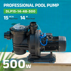 DIFFUL Pool Solar Pump Supplier,0.7 HP 65 GPM Flow DC For Home & Garden