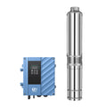 DIFFUL Solar Water Pump Solutions, 3 inch 1 HP 110 V AC/DC 310 ft Head For Farm