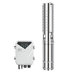 DIFFUL Solar Submersible Water Pump, 4 inch 0.7 HP 48 V DC For Off-Grid Living